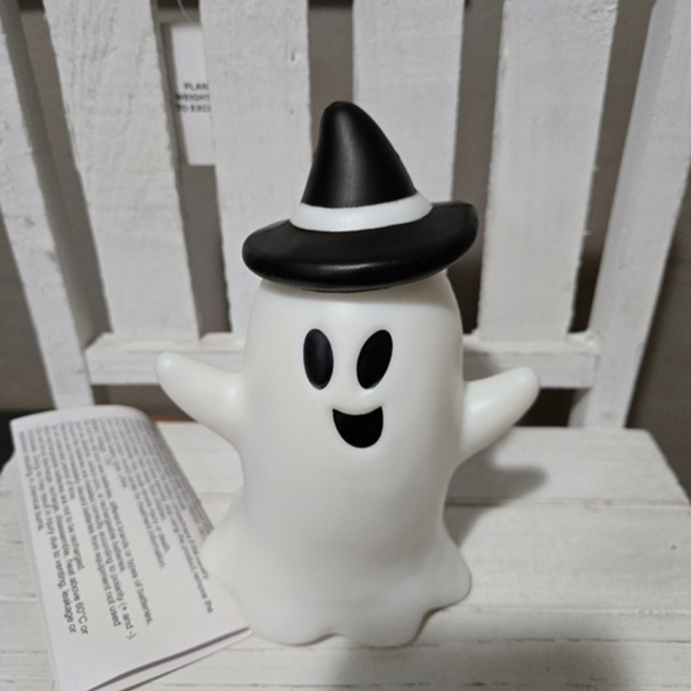 Hyde & Eek Halloween Blowmold Ghost 6.5"H